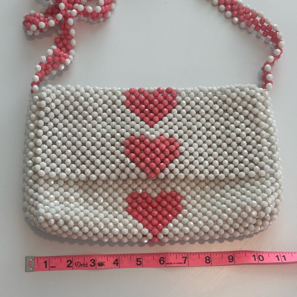 Isaac Mizrahi Beaded Heart Purse - Picture 9 of 11